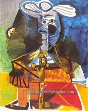 Tableaux abstraits célèbres œuvres - Le matador 1 1970 Cubisme